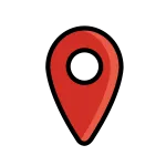 Location Indicator Red SVG Icon